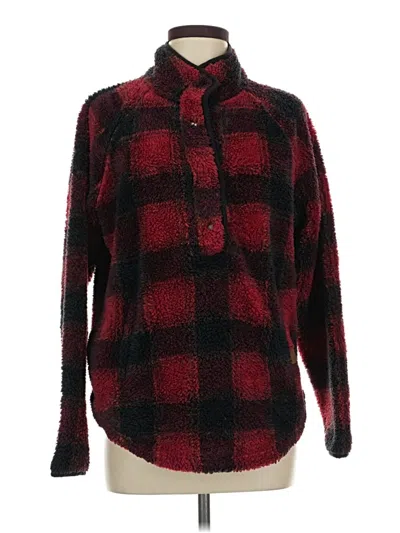 Pre-owned Maurices Pullover Sweater In Red