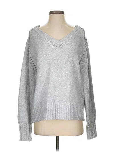 Pre-owned Maurices Pullover Sweater In Silver