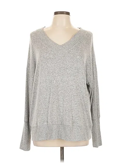 Pre-owned Maurices Pullover Sweater In Silver
