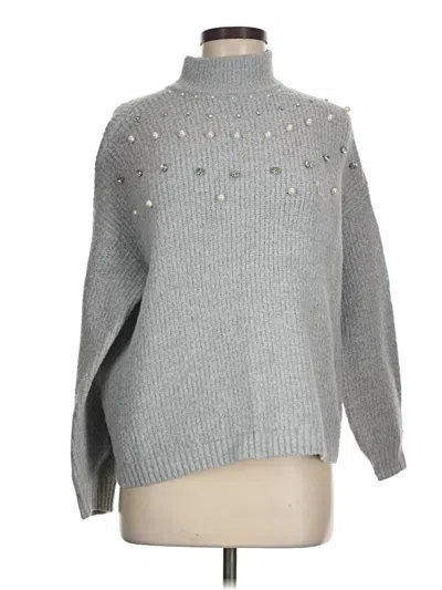 Pre-owned Maurices Pullover Sweater In Silver