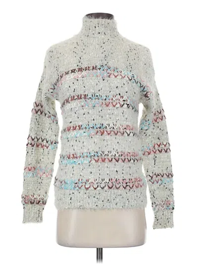 Pre-owned Maurices Pullover Sweater In Silver