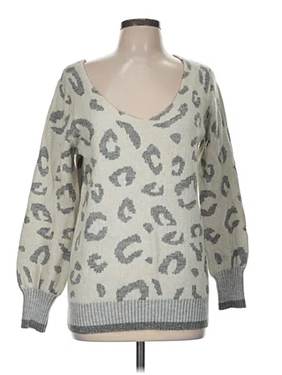 Pre-owned Maurices Pullover Sweater In Silver