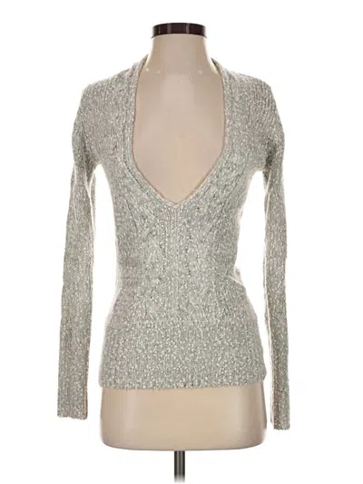 Pre-owned Maurices Pullover Sweater In Silver