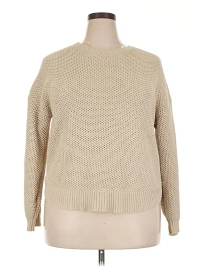 Pre-owned Maurices Pullover Sweater In Tan