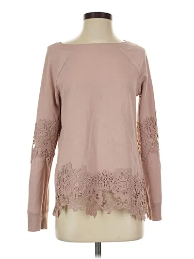 Pre-owned Maurices Pullover Sweater In Tan