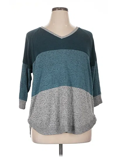Pre-owned Maurices Pullover Sweater In Teal