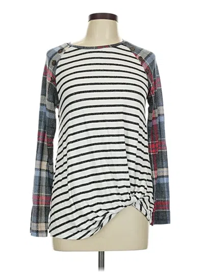 Pre-owned Maurices Pullover Sweater In White