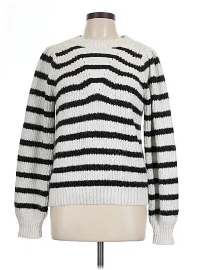 Pre-owned Maurices Pullover Sweater In White