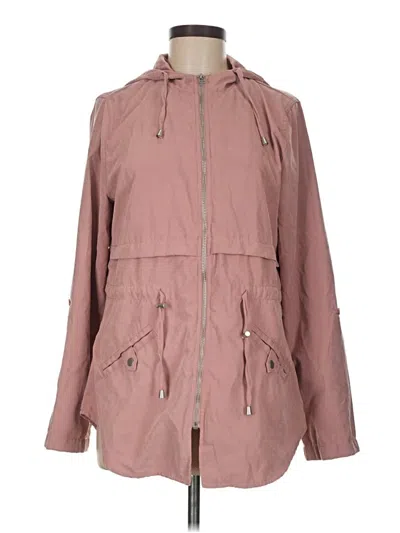 Pre-owned Maurices Raincoat In Pink