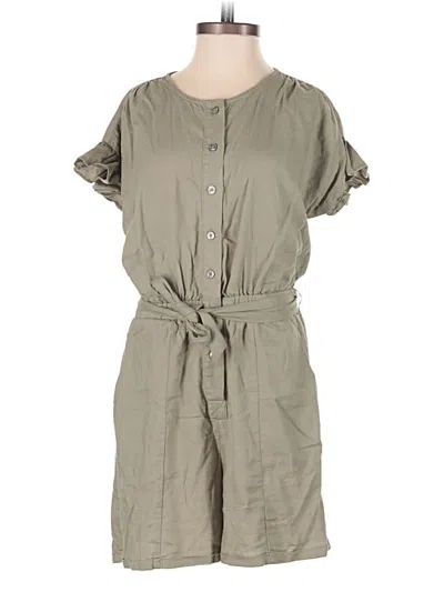 Pre-owned Maurices Romper In Gray
