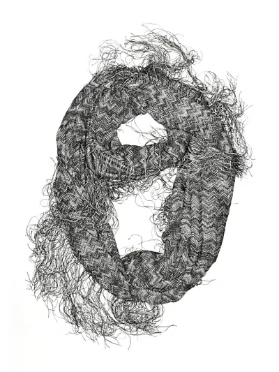 Pre-owned Maurices Scarf In Black