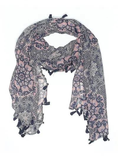 Pre-owned Maurices Scarf In Blue