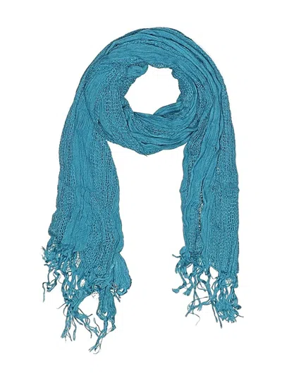 Pre-owned Maurices Scarf In Blue