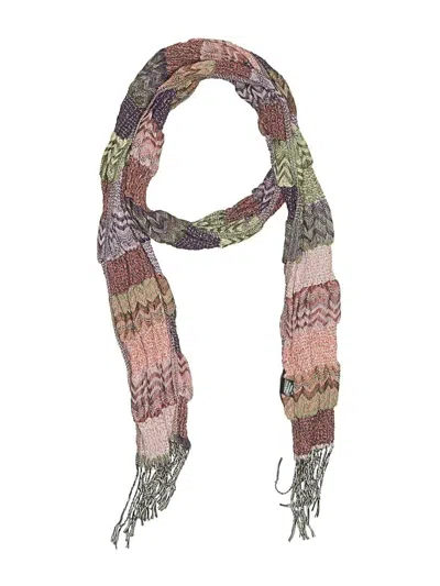 Pre-owned Maurices Scarf In Burgundy
