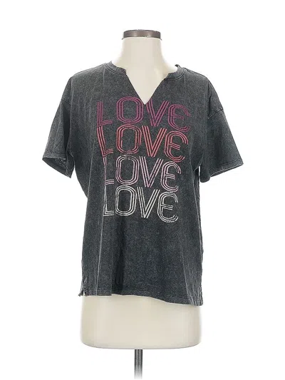 Pre-owned Maurices Short Sleeve T-shirt In Gray