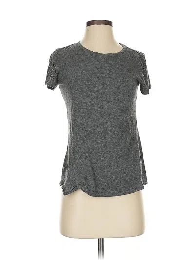 Pre-owned Maurices Short Sleeve T-shirt In Gray