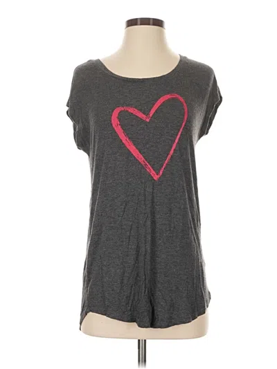Pre-owned Maurices Short Sleeve T-shirt In Gray