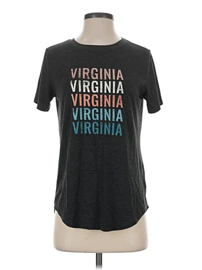 Pre-owned Maurices Short Sleeve T-shirt In Gray