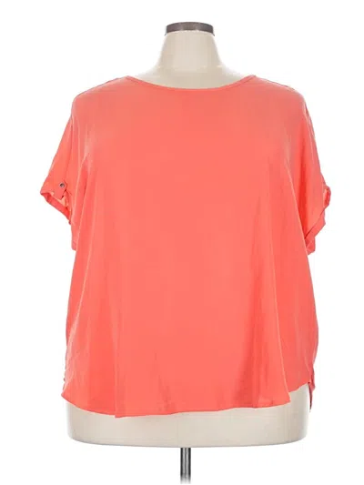 Pre-owned Maurices Short Sleeve T-shirt In Orange