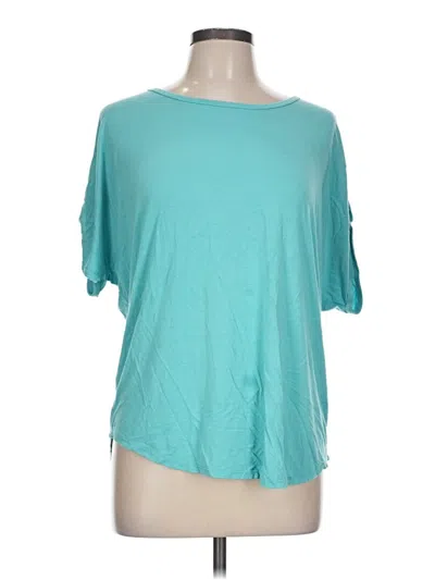 Pre-owned Maurices Short Sleeve T-shirt In Teal