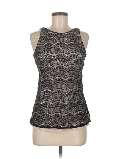 Pre-owned Maurices Sleeveless Blouse In Black