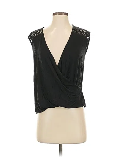 Pre-owned Maurices Sleeveless Blouse In Black