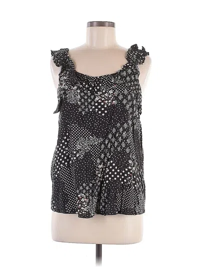 Pre-owned Maurices Sleeveless Blouse In Black