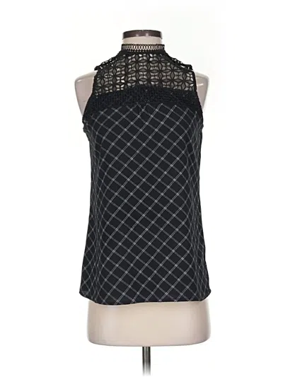 Pre-owned Maurices Sleeveless Blouse In Black