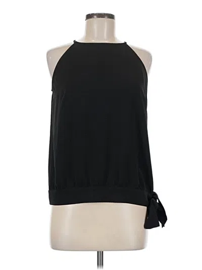 Pre-owned Maurices Sleeveless Blouse In Black