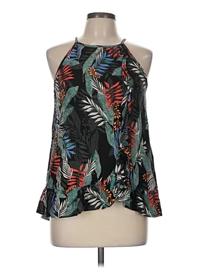 Pre-owned Maurices Sleeveless Blouse In Black