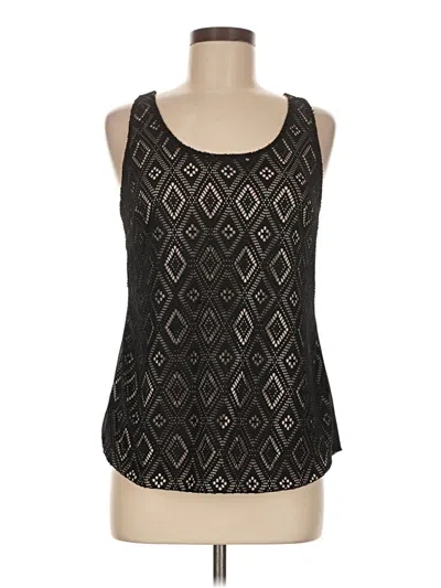 Pre-owned Maurices Sleeveless Blouse In Black