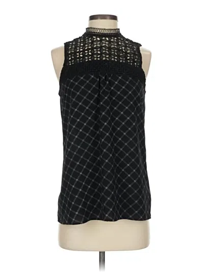 Pre-owned Maurices Sleeveless Blouse In Black