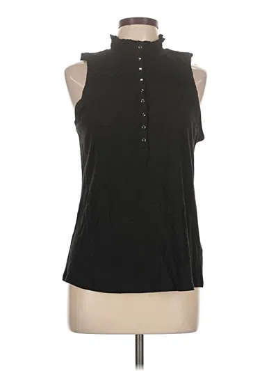 Pre-owned Maurices Sleeveless Blouse In Black