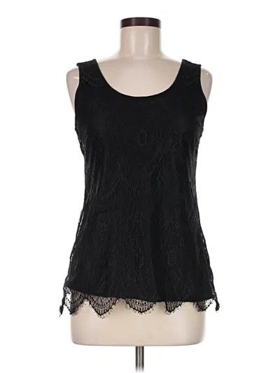 Pre-owned Maurices Sleeveless Blouse In Black