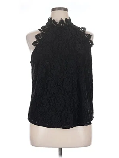 Pre-owned Maurices Sleeveless Blouse In Black