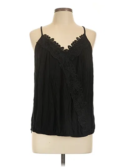 Pre-owned Maurices Sleeveless Blouse In Black