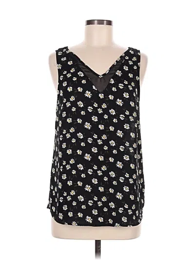 Pre-owned Maurices Sleeveless Blouse In Black
