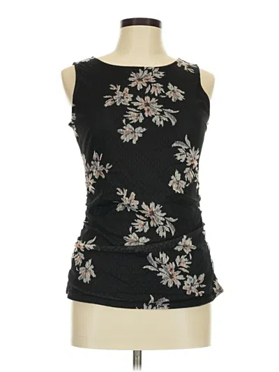 Pre-owned Maurices Sleeveless Blouse In Black