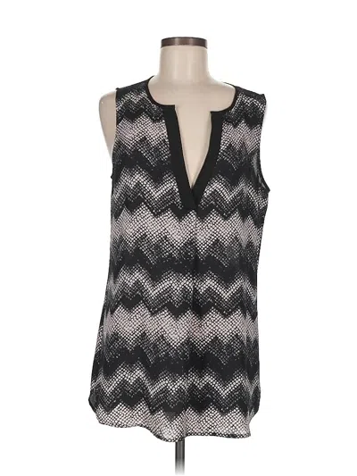 Pre-owned Maurices Sleeveless Blouse In Gray