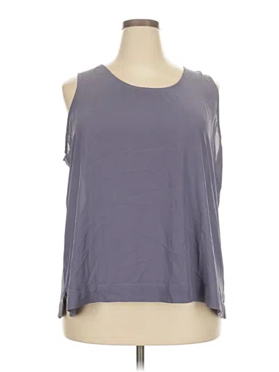 Pre-owned Maurices Sleeveless Blouse In Gray