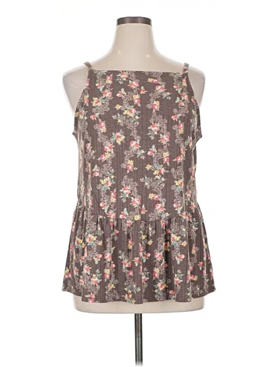 Pre-owned Maurices Sleeveless Blouse In Gray