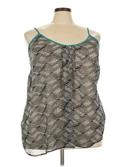 Pre-owned Maurices Sleeveless Blouse In Gray