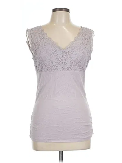 Pre-owned Maurices Sleeveless Blouse In Gray