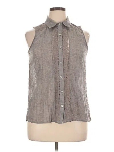 Pre-owned Maurices Sleeveless Blouse In Gray