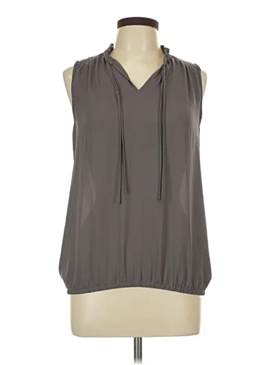 Pre-owned Maurices Sleeveless Blouse In Gray