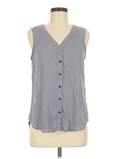 Pre-owned Maurices Sleeveless Blouse In Gray