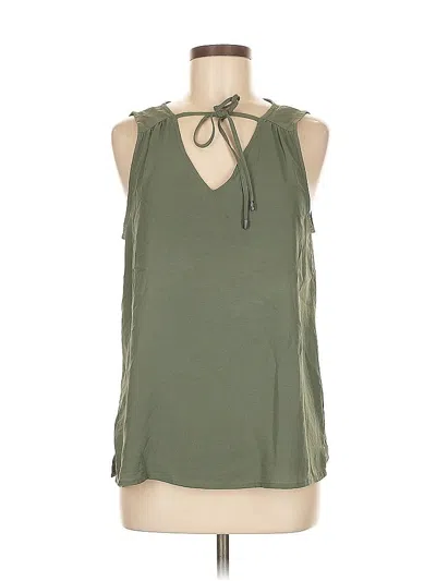 Pre-owned Maurices Sleeveless Blouse In Green