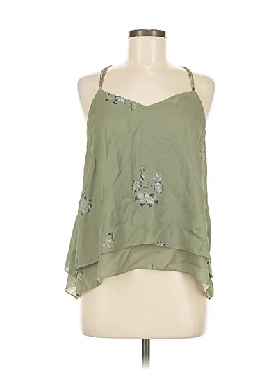 Pre-owned Maurices Sleeveless Blouse In Green