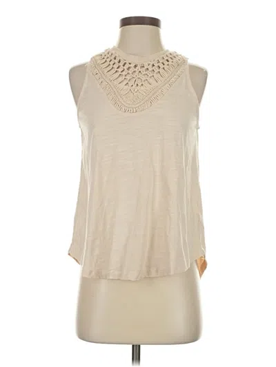 Pre-owned Maurices Sleeveless Blouse In Ivory