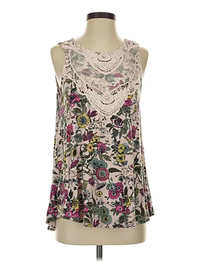 Pre-owned Maurices Sleeveless Blouse In Ivory